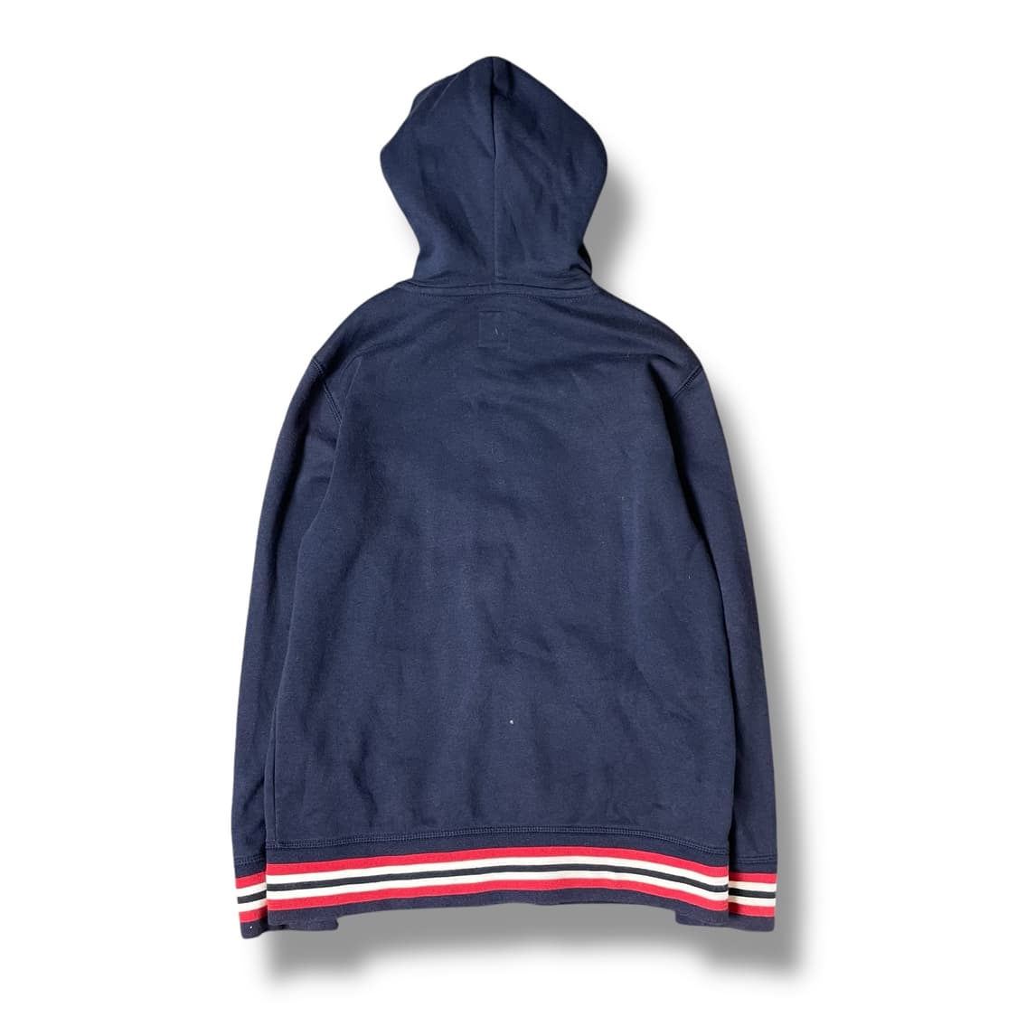 갭 키즈 네이비 레드 포인트 라인 후드 집업 L 상품이미지2