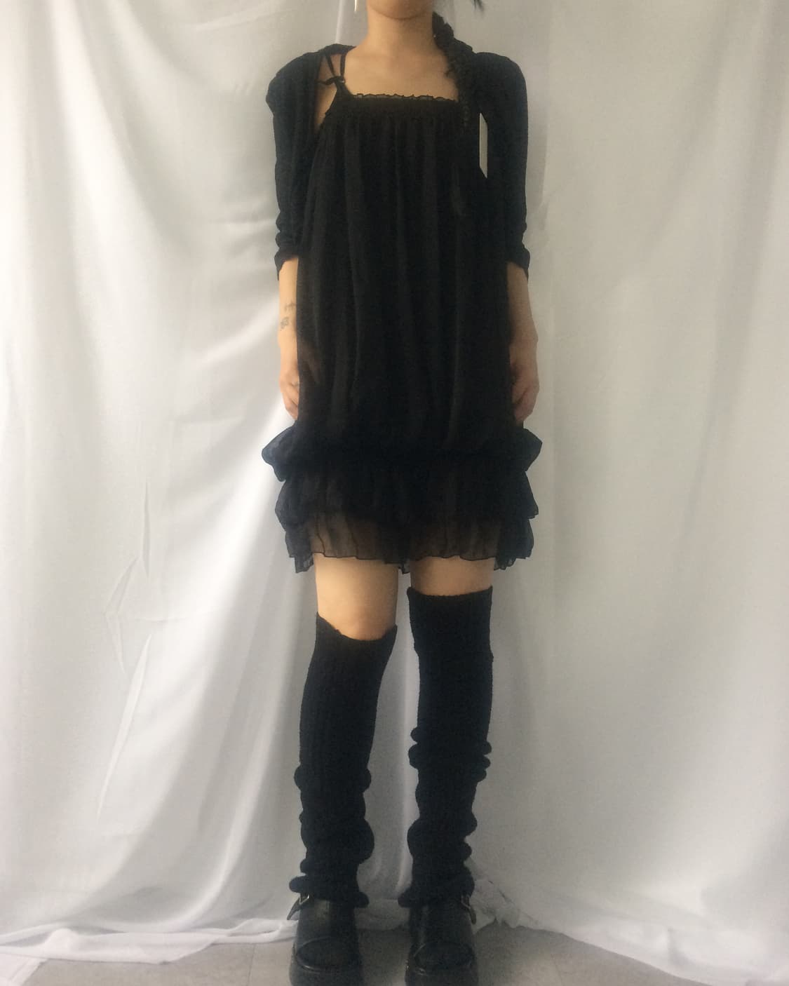 Balloon fit sleeveless onepiece 상품이미지1