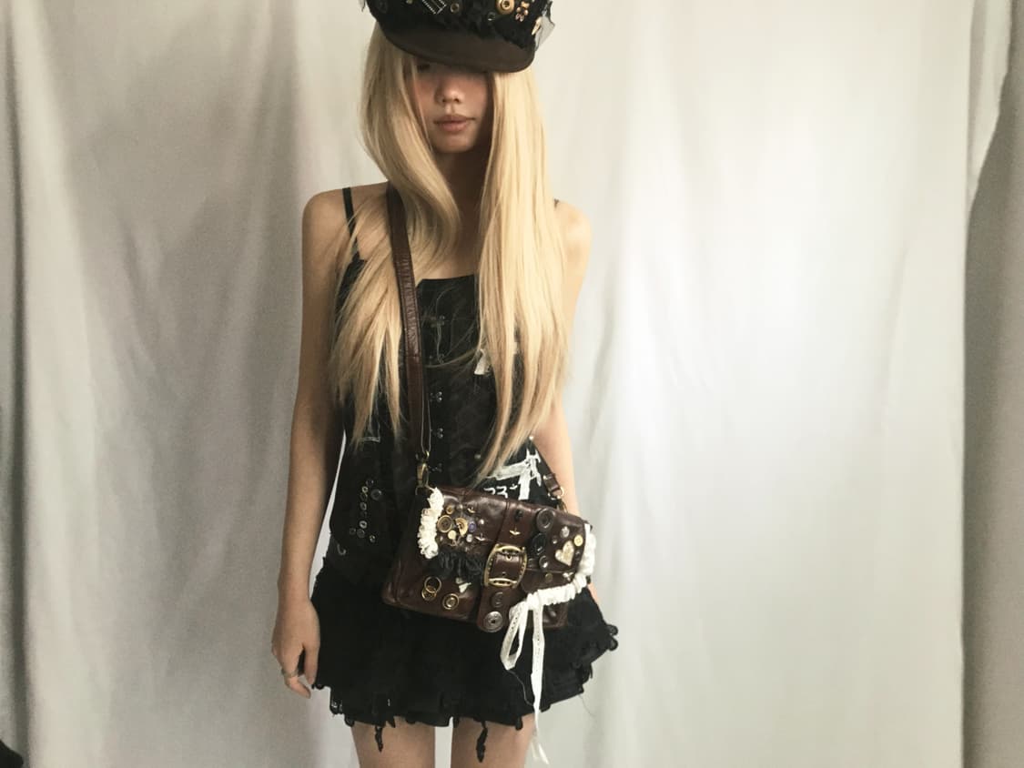 Custom🐾)Western antique charm mini bag 상품이미지6