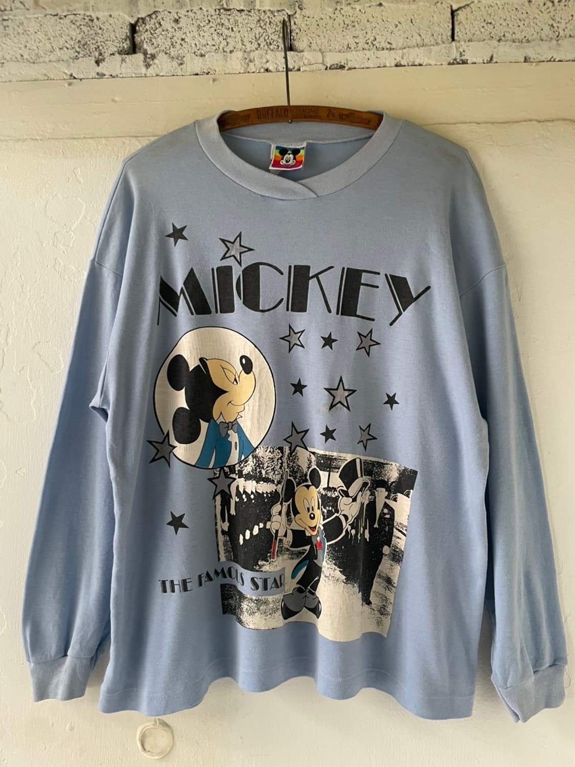 1990's Vintage Disney MICKEY Long Sleeve 상품이미지1