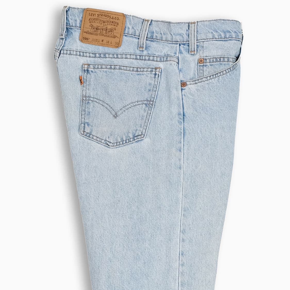 리바이스 505 오렌지탭 연청 90s 33 인치 OR50534128 상품이미지5