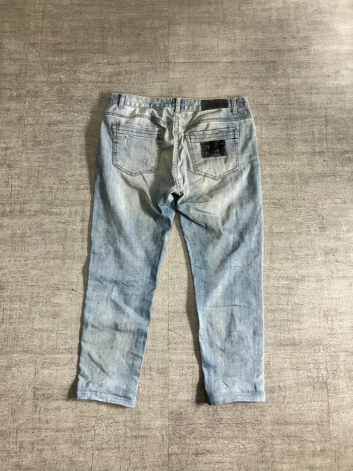 D&G 돌체앤가바나 레이싱 데미지 데님팬츠 청바지 상품이미지2
