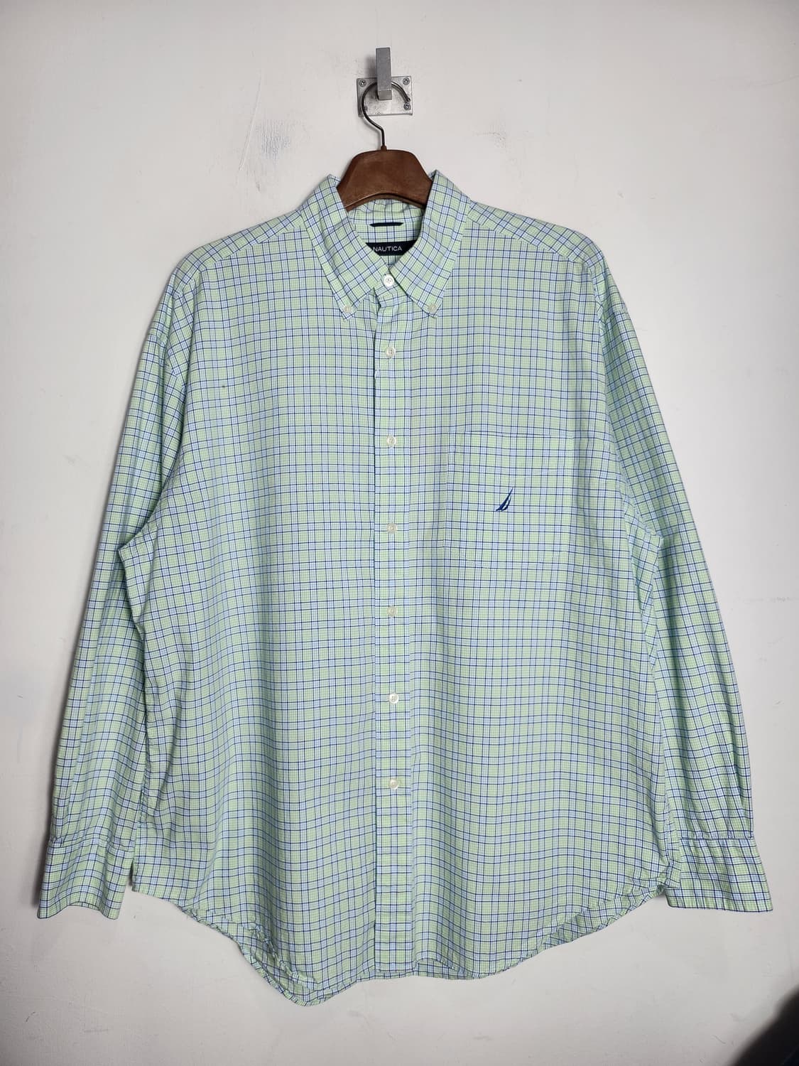 NAUTICA 버튼다운 체크셔츠 상품이미지1