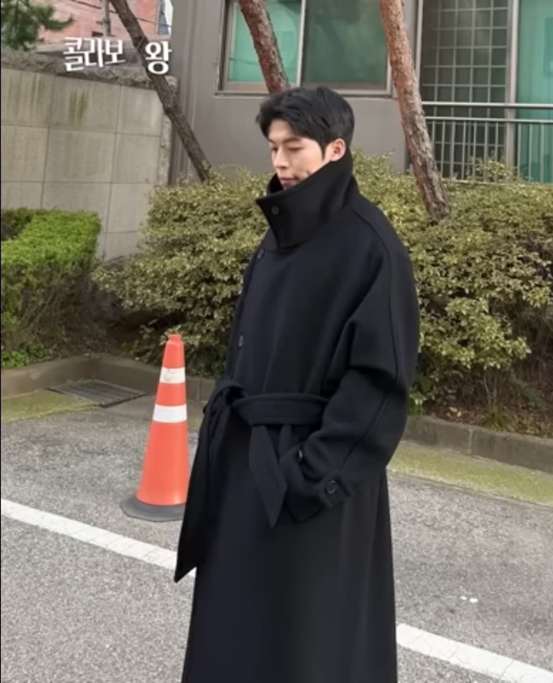 [48] 노이어 캐시미어 오버핏 랩코트 상품이미지1