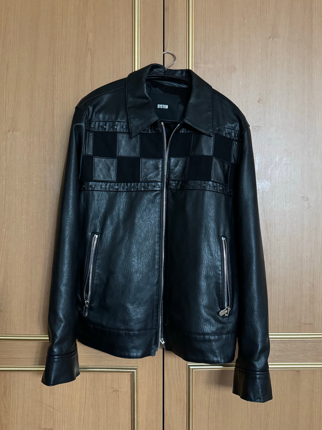 시스템 옴므 가죽자켓 상품이미지1