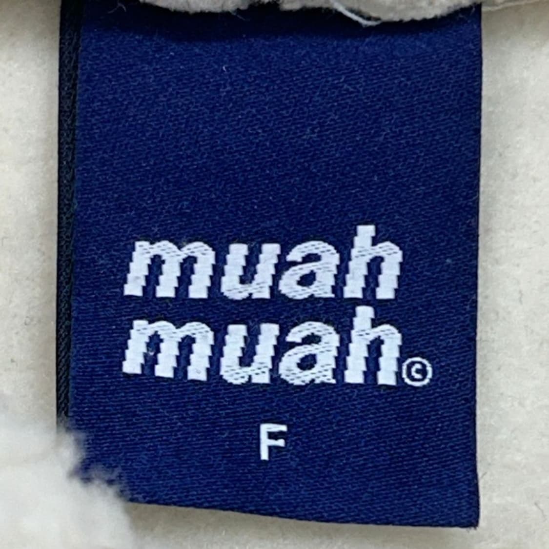 무아무아 컬렉션 아이보리 뽀글이 플리스 하프 집업 후드티 F 상품이미지5