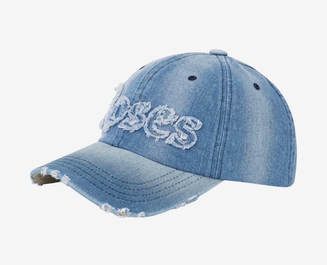 2000 아카이브스 로즈 장미 roses 데님 모자 캡 상품이미지4