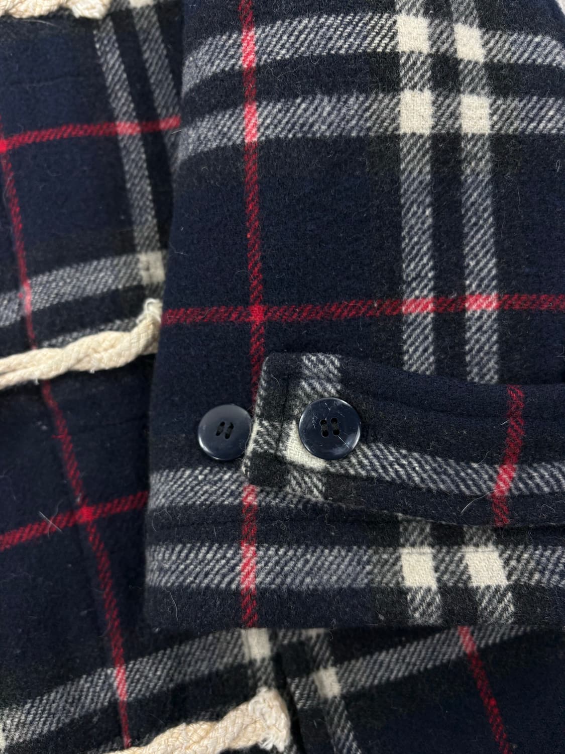 - Burberry Signature Check Duffle Coat   상품이미지5