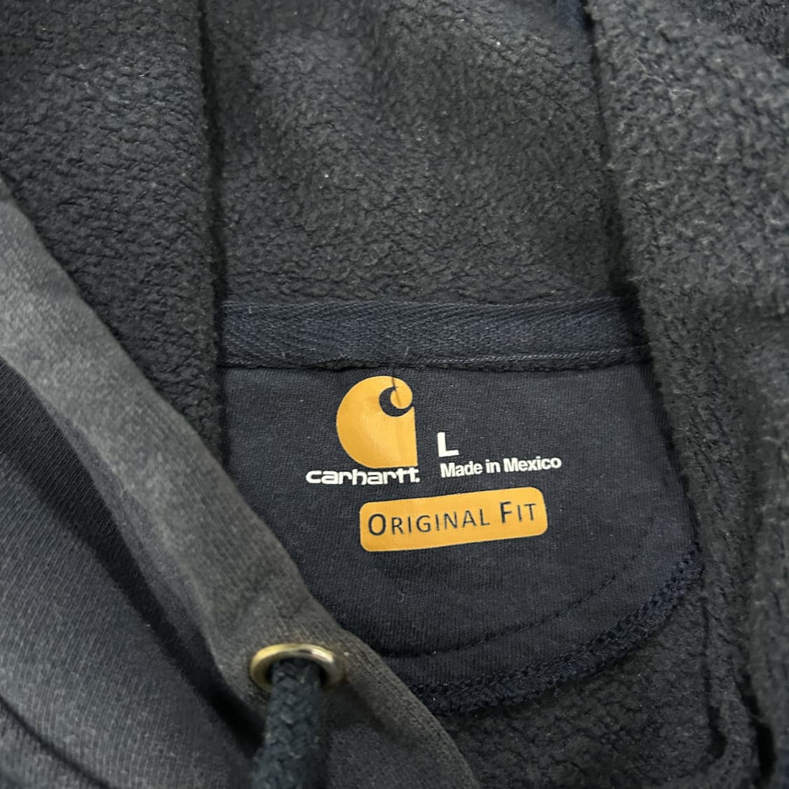 칼하트 후드티 블랙 L 상품이미지2