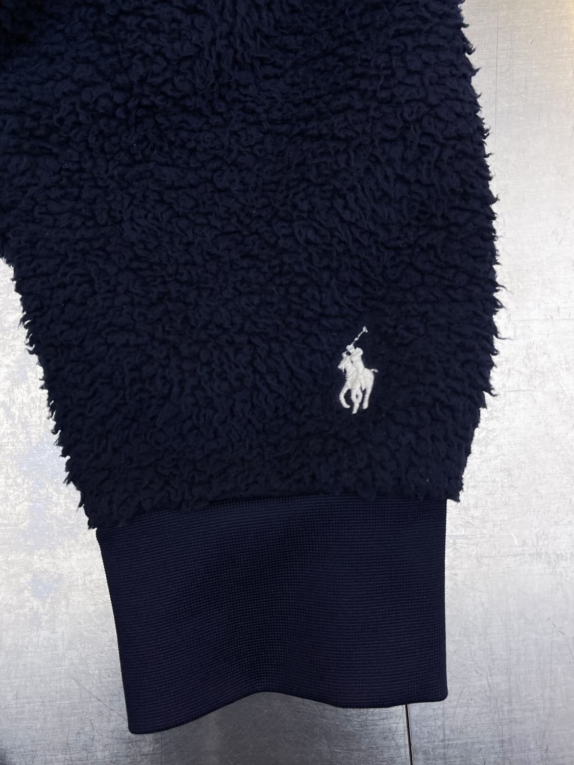 폴로랄프로렌 22fw QR 라벨 플리스 후디 상품이미지6