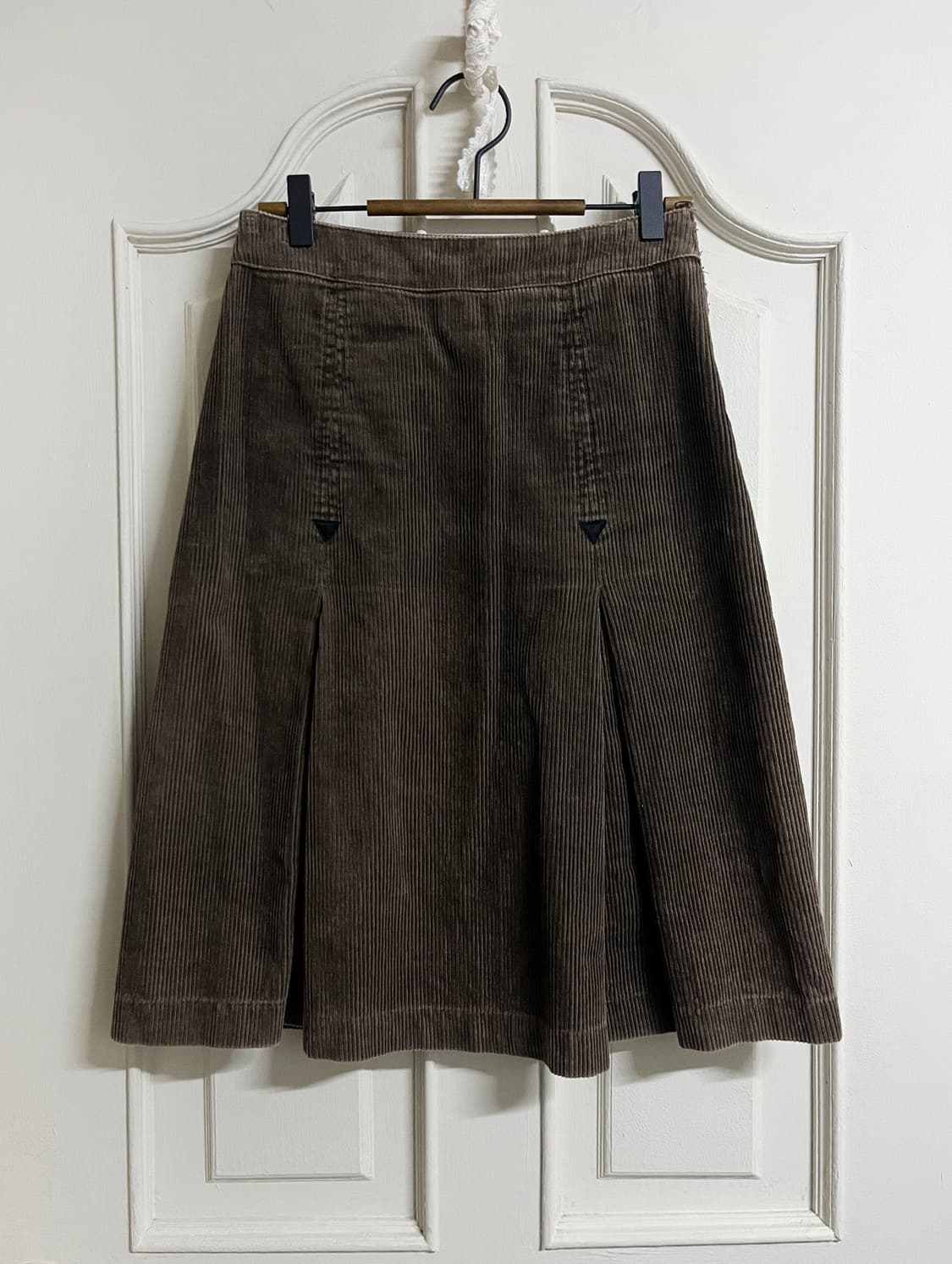 vintage corduroy midi-skirt 상품이미지1