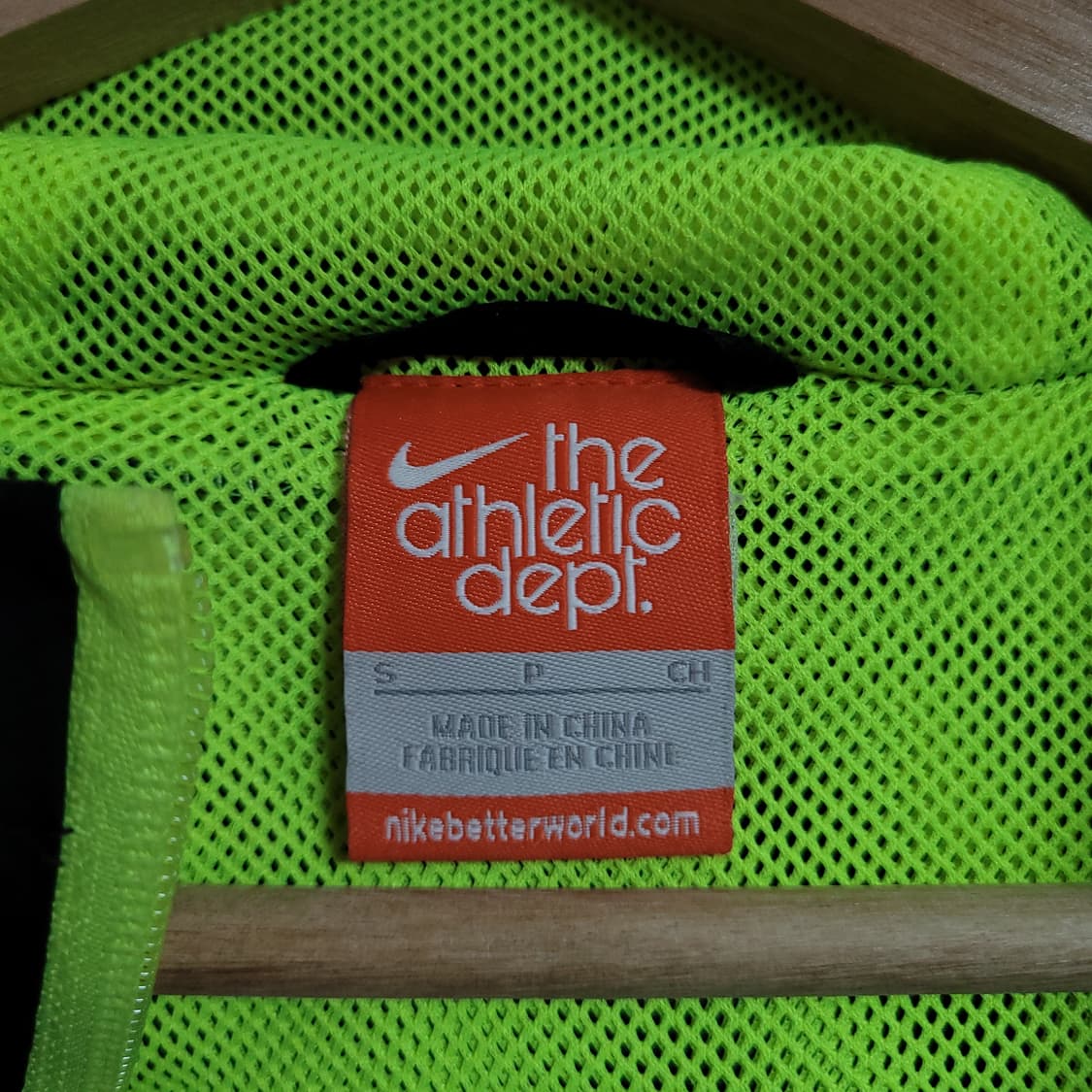 (S) NIKE 나이키 블랙 바람막이 후드집업 상품이미지2