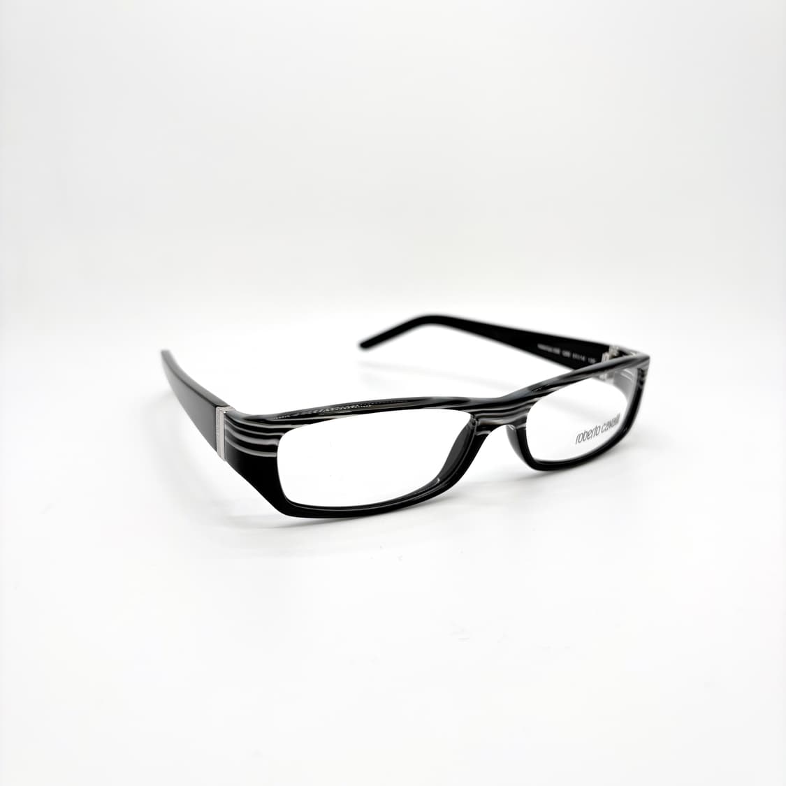 ROBERTO CAVALLI 블랙 스퀘어 라인 뿔테 상품이미지2