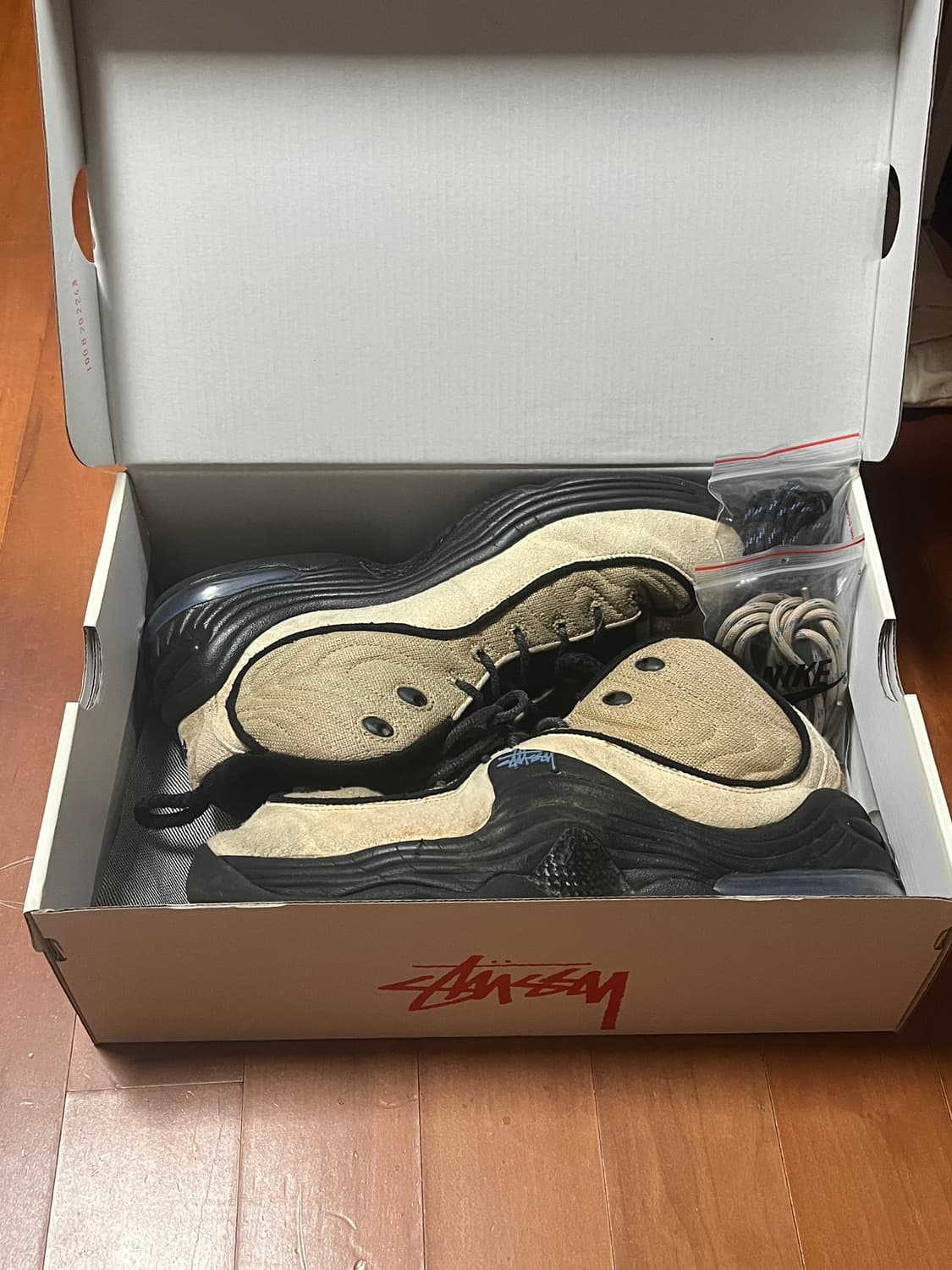 나이키x스투시 에어페니 280 풀박 상품이미지1