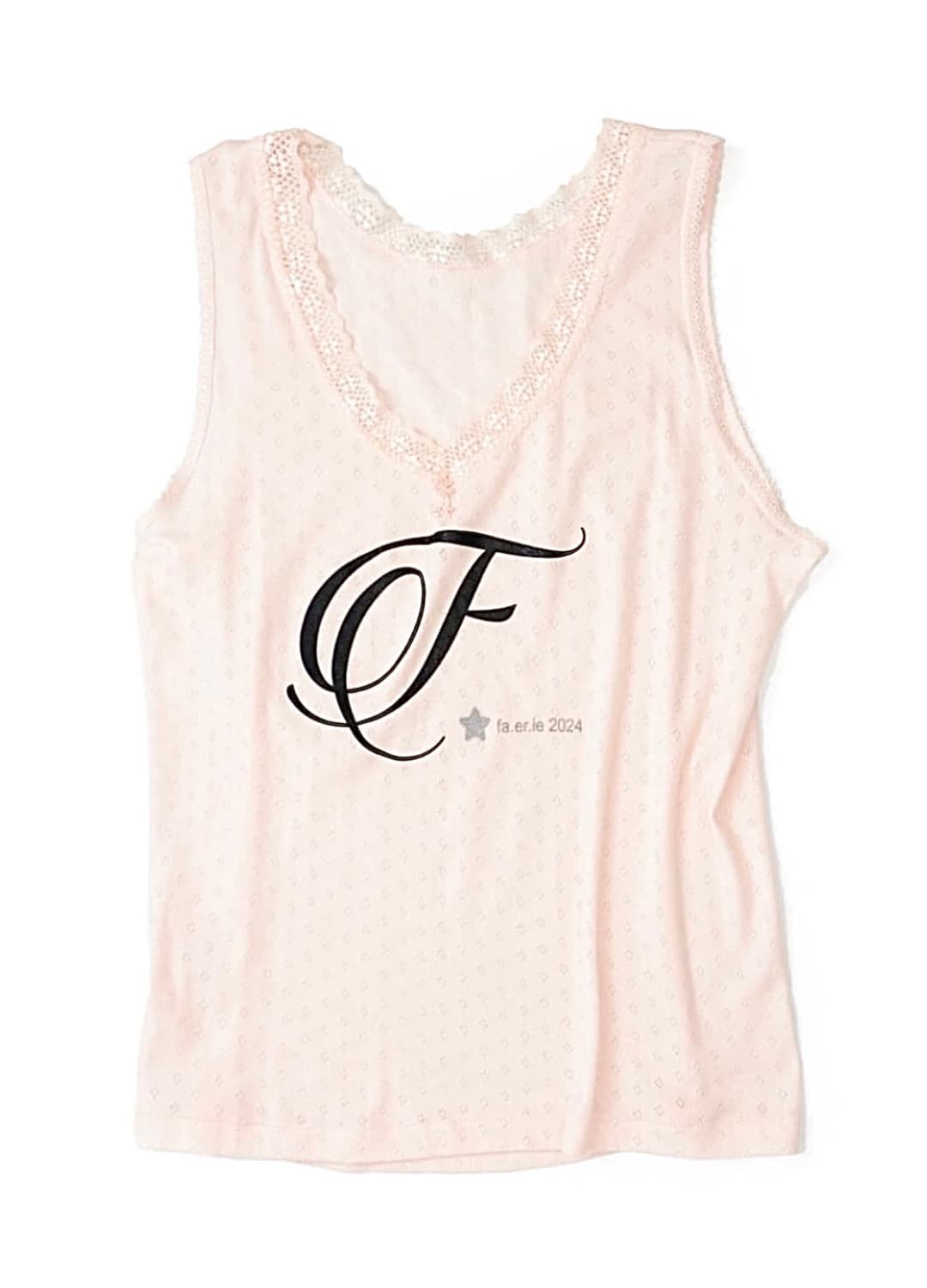 [fa.er.ie] F letter lace sleevelsee 상품이미지1