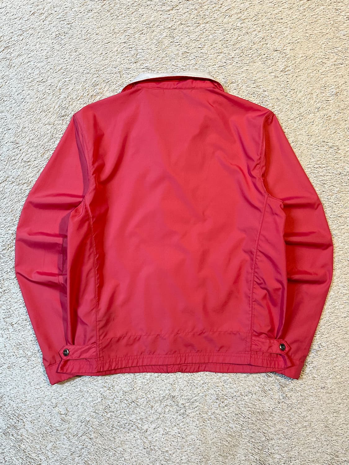 희귀) 로렌 랄프로렌 아카이브 크레스트 로고 바람막이 자켓 핑크 상품이미지3