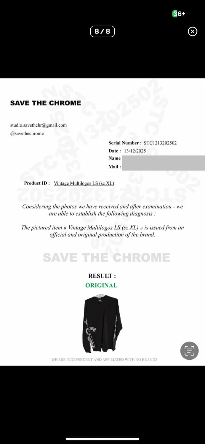 00s 올드 크롬하츠 멀티로고 롱슬리브 상품이미지10