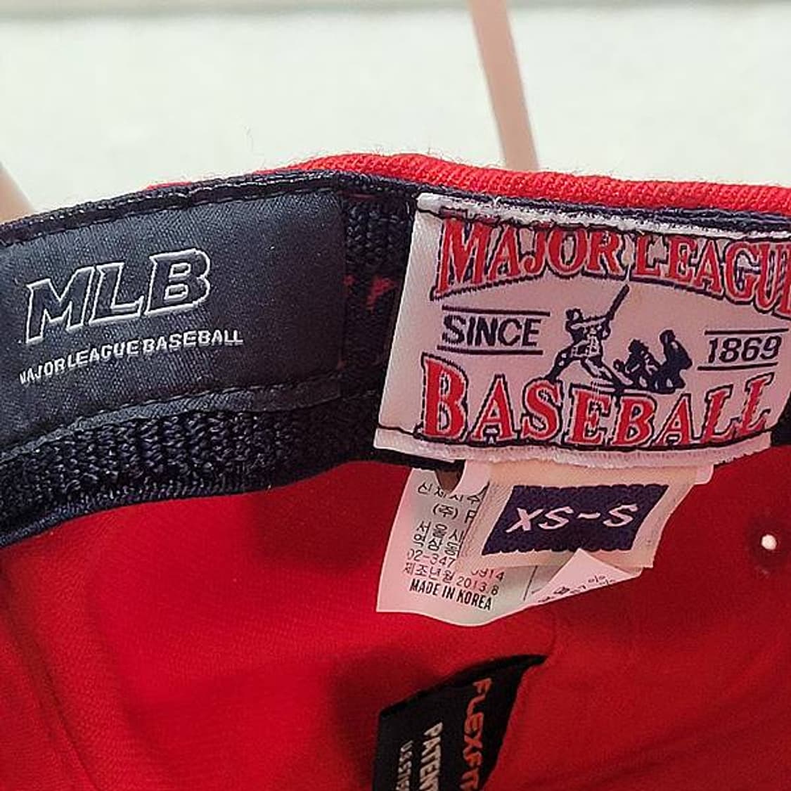 MLB 신시내티 레드 체크 XS-S 55CM 상품이미지7