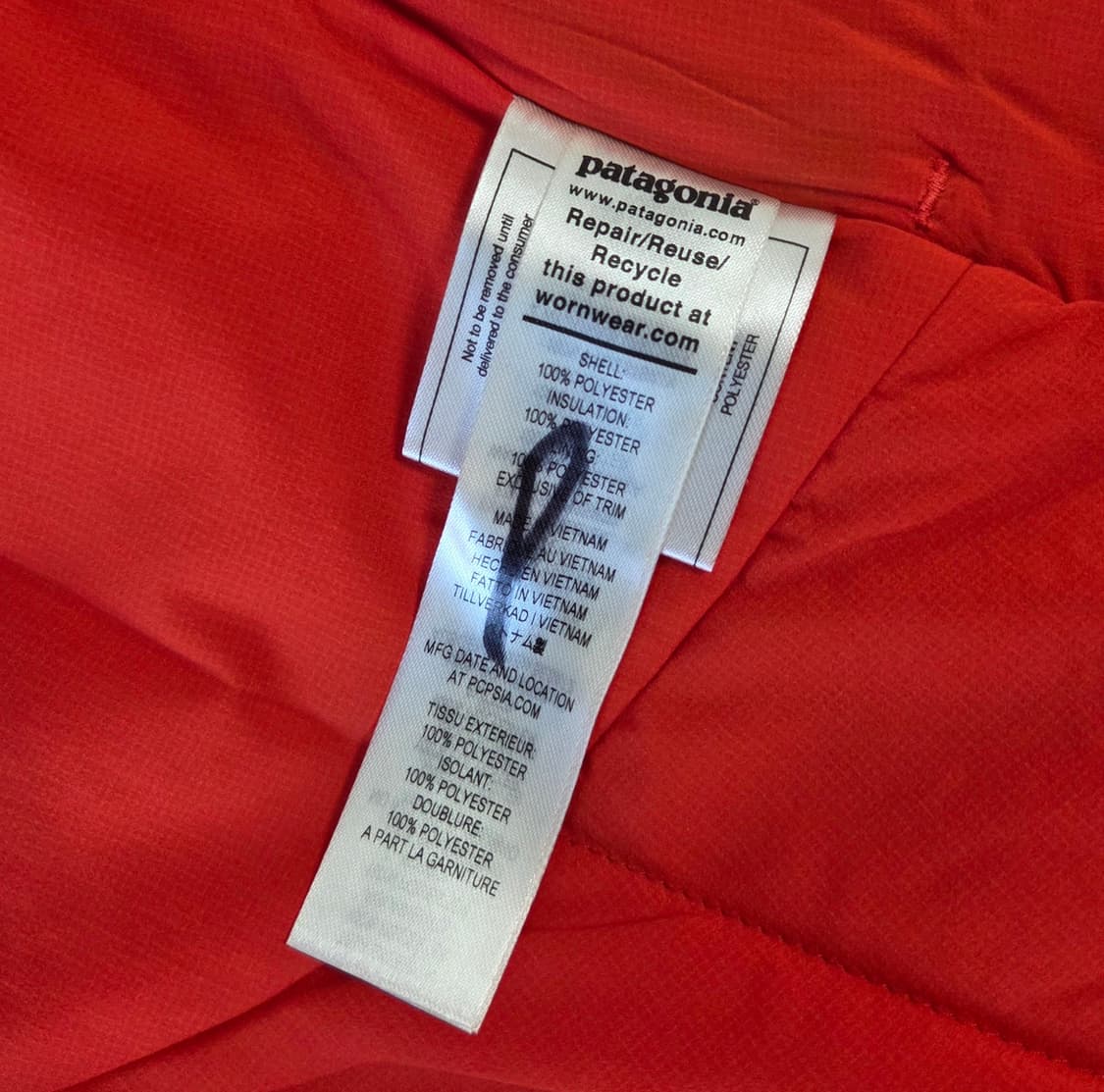 파타고니아 여성 나노에어 후디 자켓 s사이즈 상품이미지9