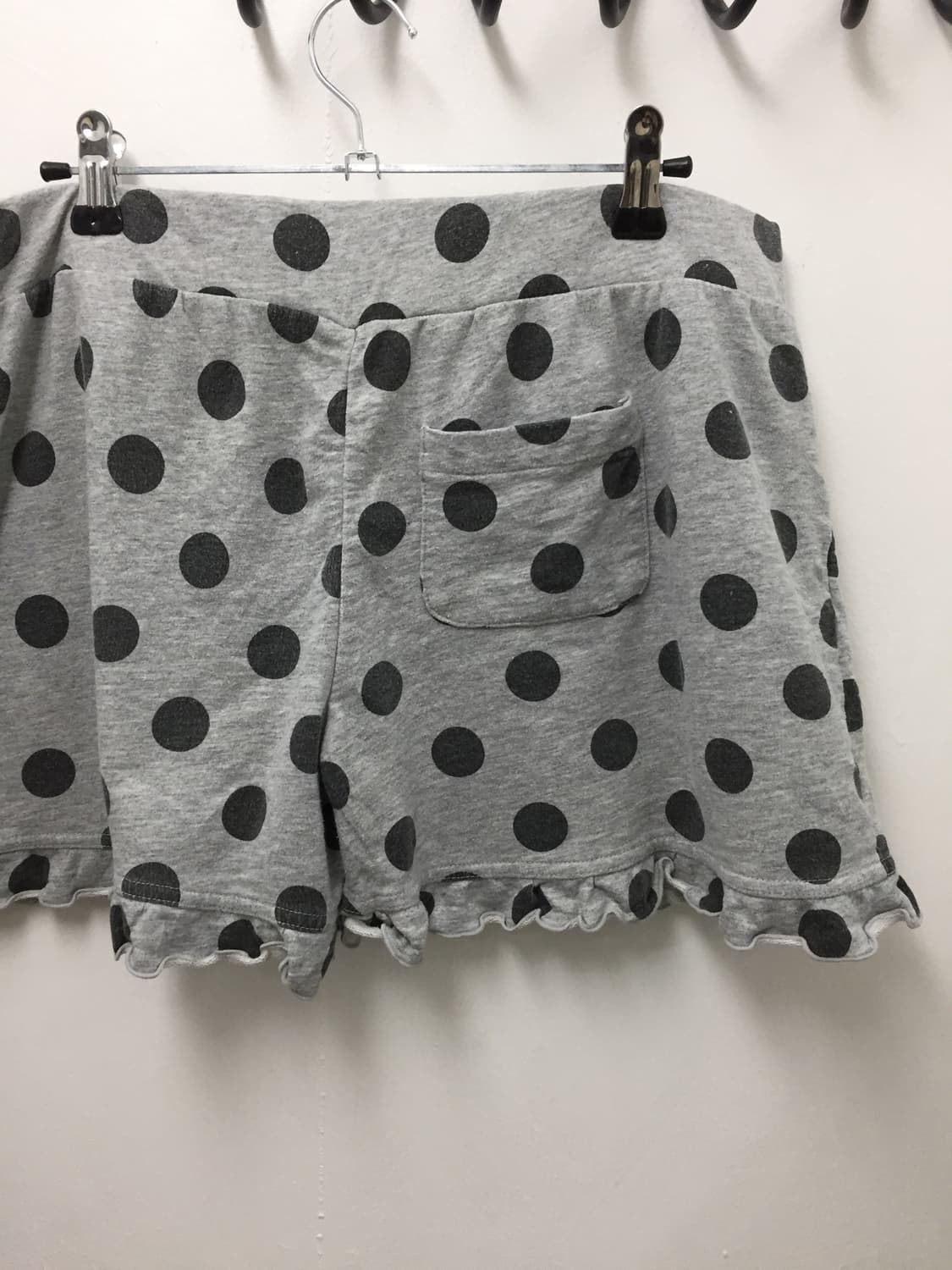 빈티지 도트 프릴 반바지 상품이미지4