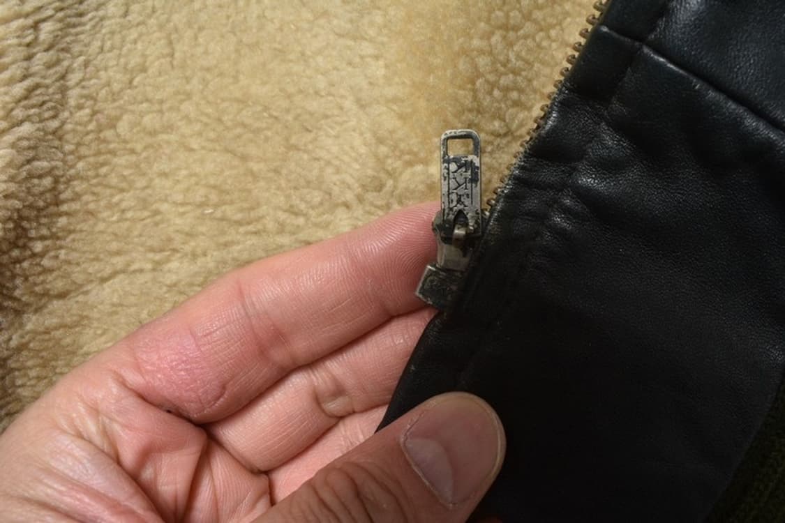 90S 리얼레더 봄버 가죽 자켓  상품이미지6