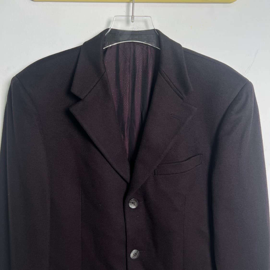 베르사체 브라운 울 싱글 블레이저 46 상품이미지4