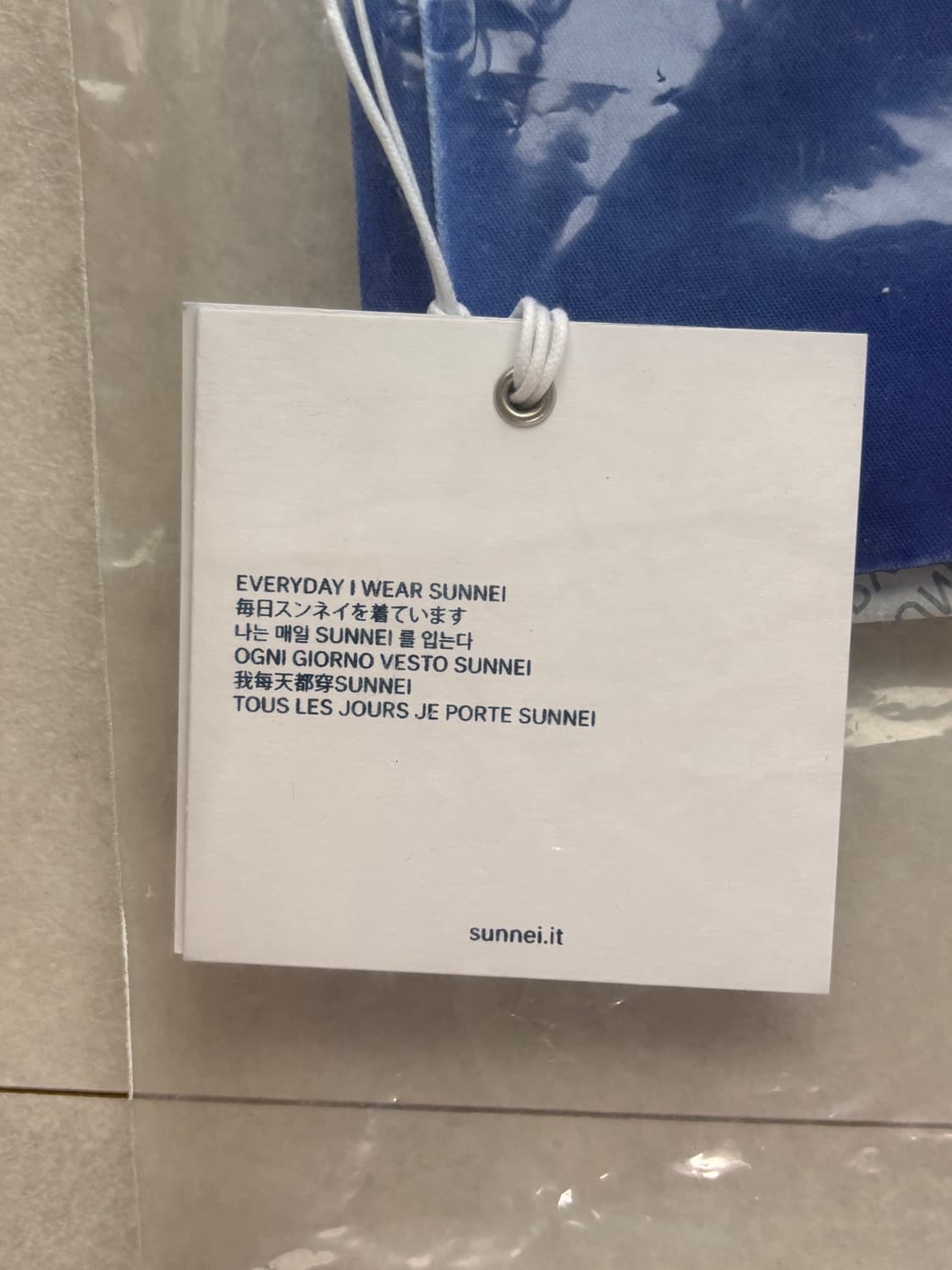 써네이 SUNNEI 그라데이션 토트백 (새상품) 상품이미지7