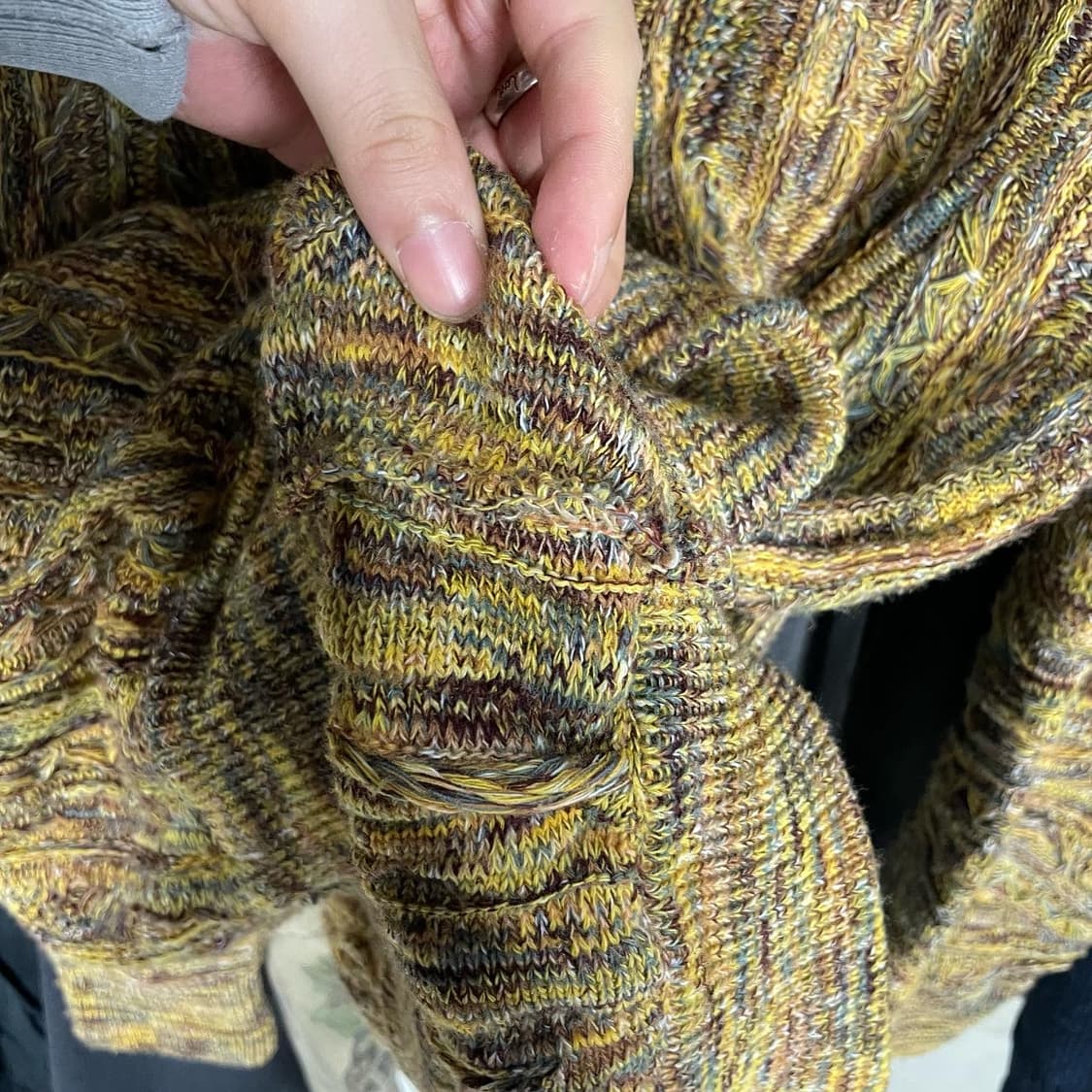 KNITPIA 이탈리아 케이블 라운드넥 니트 상품이미지7