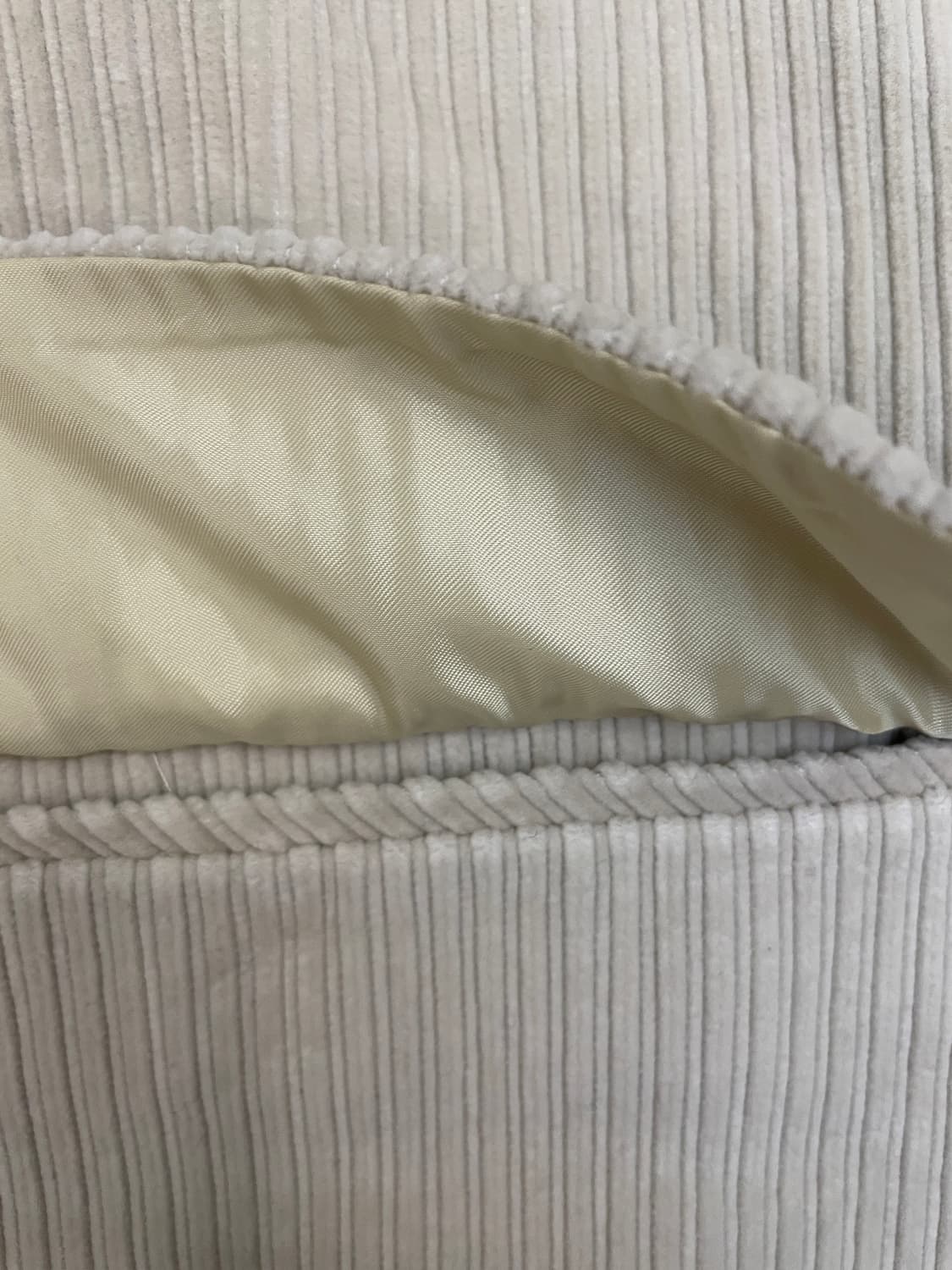 렉토 코듀로이 싱글 자켓 블레이저 라이트 세피아 24FW 상품이미지7