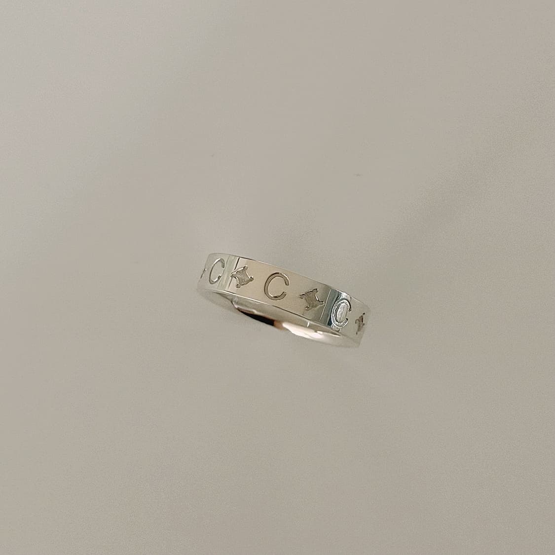 셀린느 마카담 실버 반지 상품이미지10