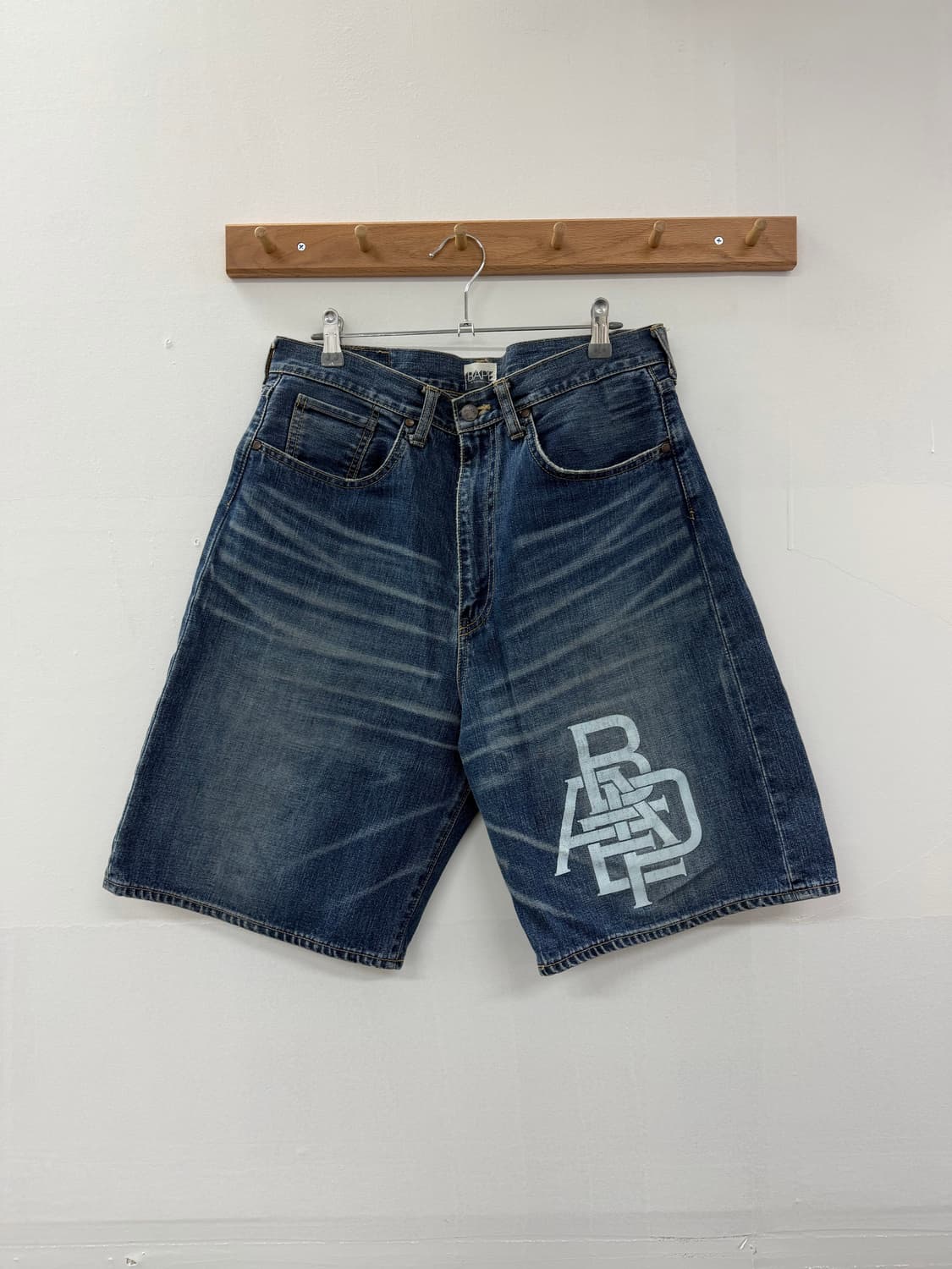 00 bape denim short pants 상품이미지1