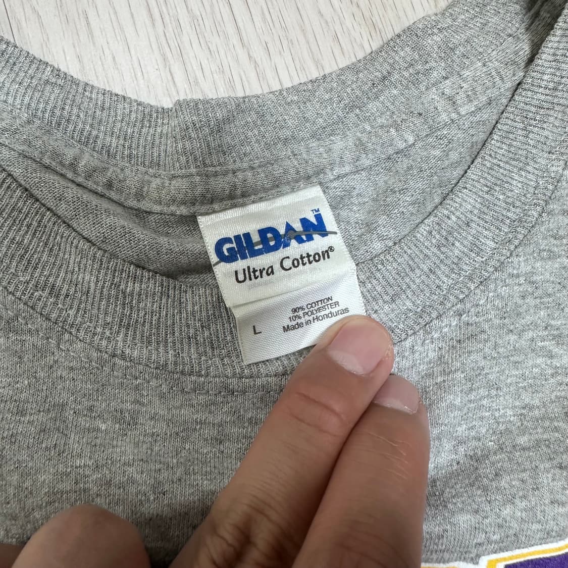 빈티지 길단 롱슬리브 긴팔티셔츠 라지 상품이미지3