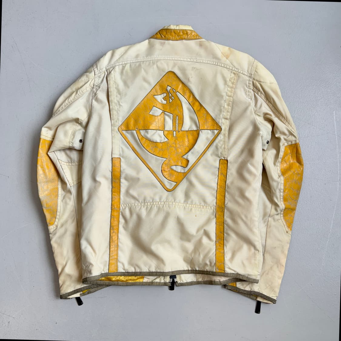 디젤 바이커 레더도킹 레이싱 자켓 상품이미지3