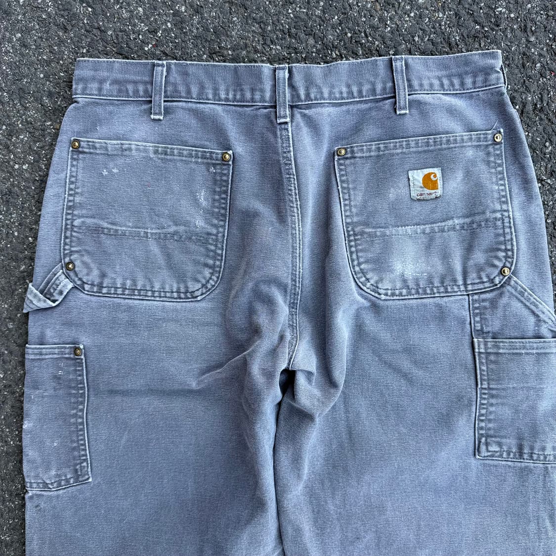OG USA 칼하트 B01 GVL 더블니 카펜터팬츠 상품이미지7