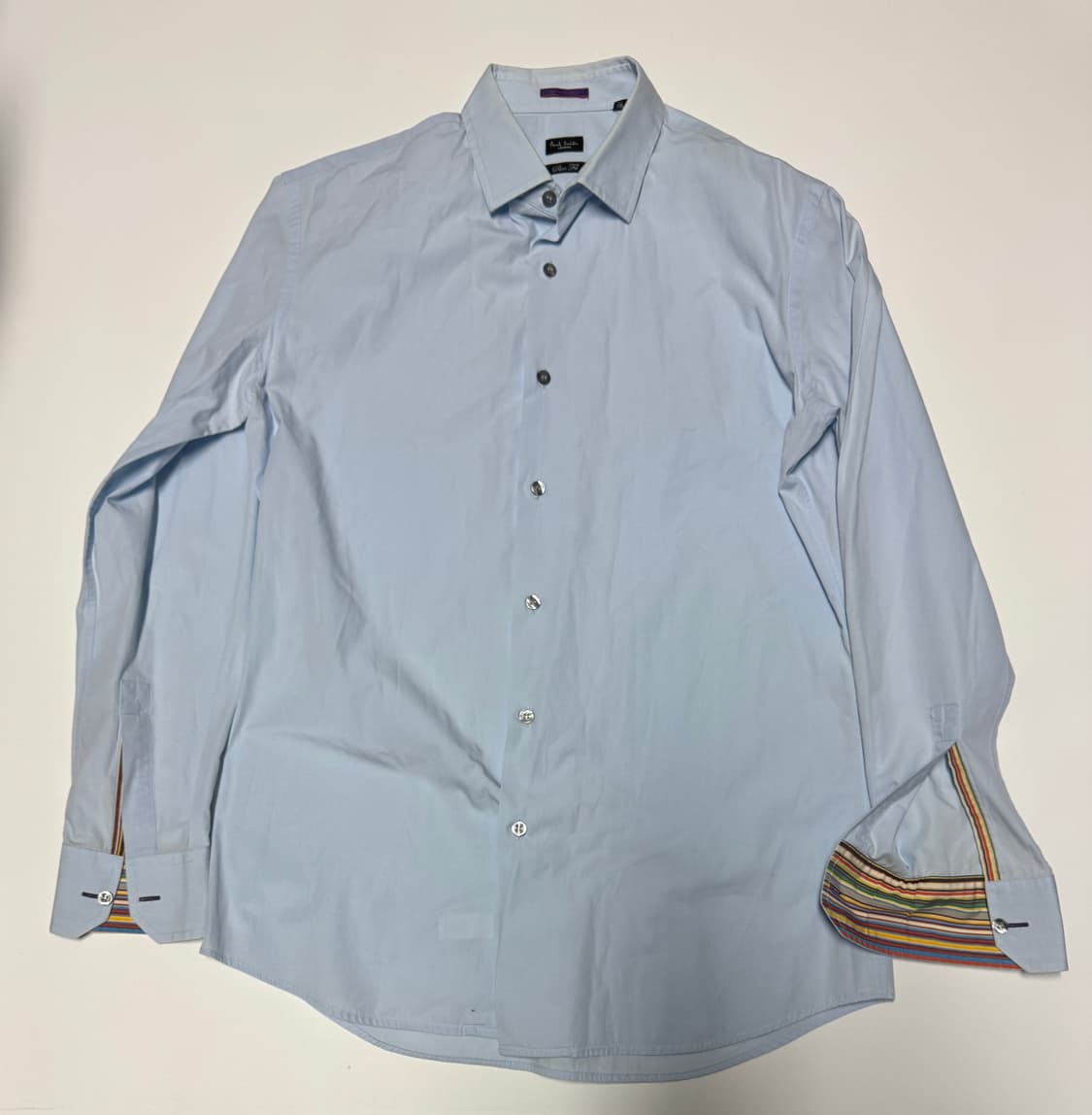 폴스미스 시그니처 소매 스트라이프 소라셔츠 L 상품이미지1