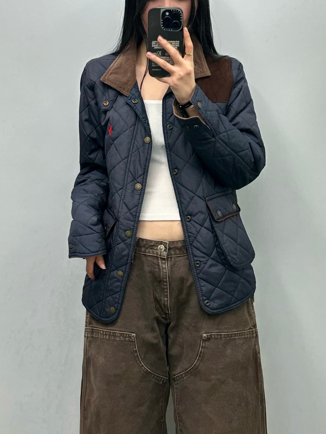 폴로 랄프로렌 코듀로이 카라 퀼팅 누빔 자켓 상품이미지2