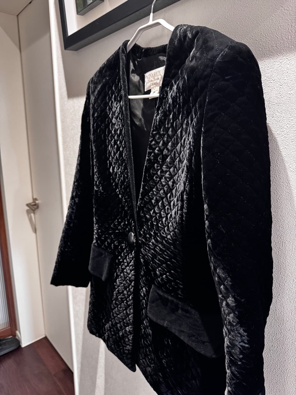 니나리치 퀼팅 벨벳 자켓 상품이미지4