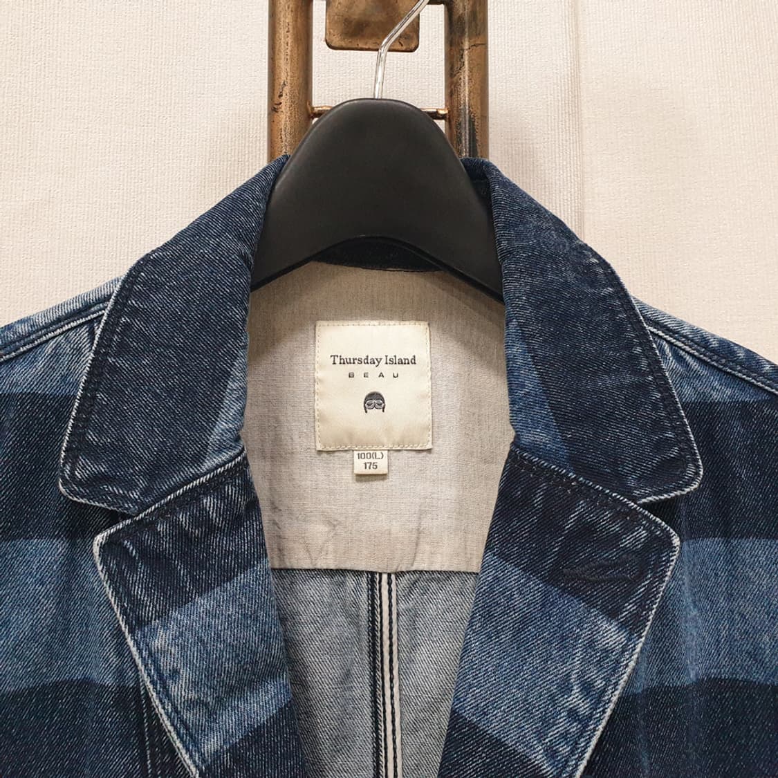 써스데이 아일랜드 남자 데님자켓 100 상품이미지3