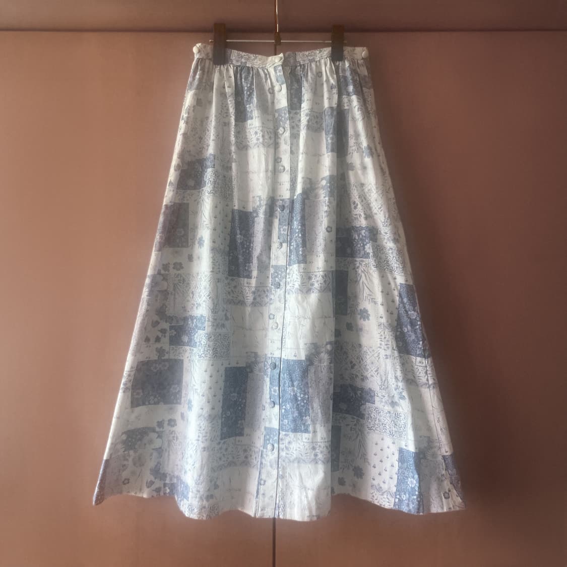 Vintage patchwork skirt 상품이미지1