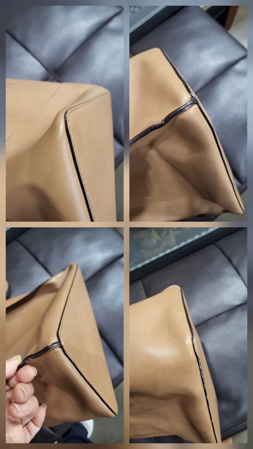 헤지스 로고 가죽 숄더백 상품이미지8