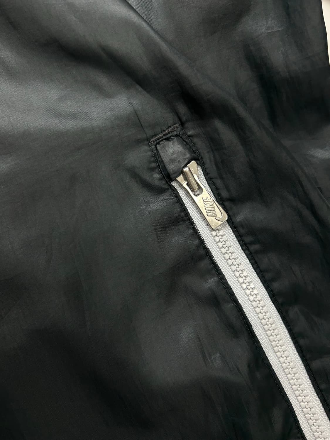 나이키 실버 로고 윈드러너 배색 바람막이 L 상품이미지6