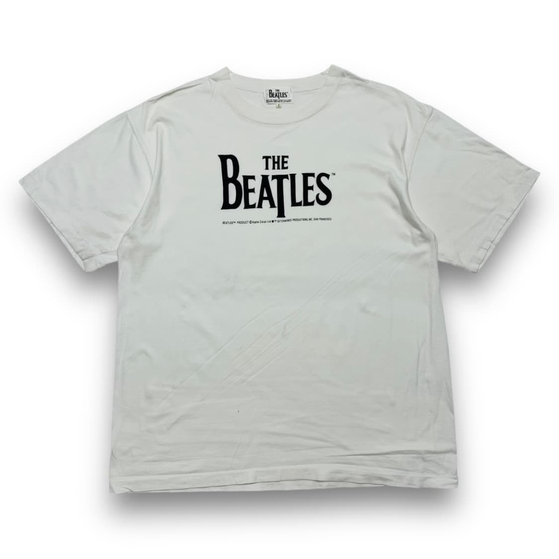비틀즈 90s 밴드 로고 싱글스티치 밴드 티셔츠 상품이미지1