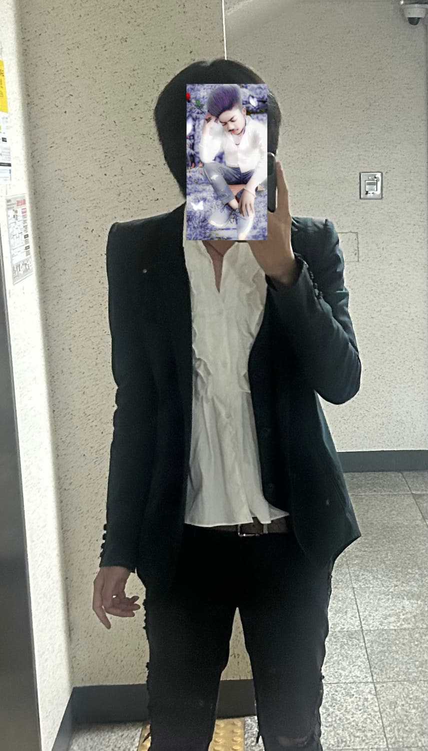 Comme des garsons 러플 셔츠 상품이미지5