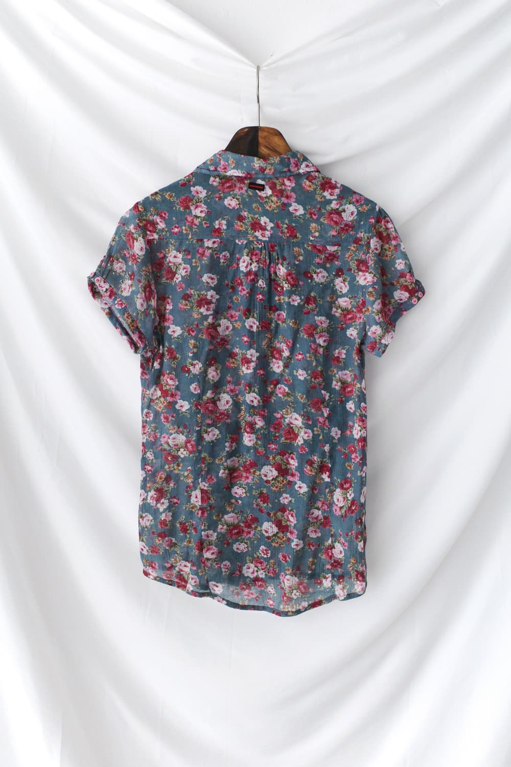 flower frill half shirt 상품이미지2