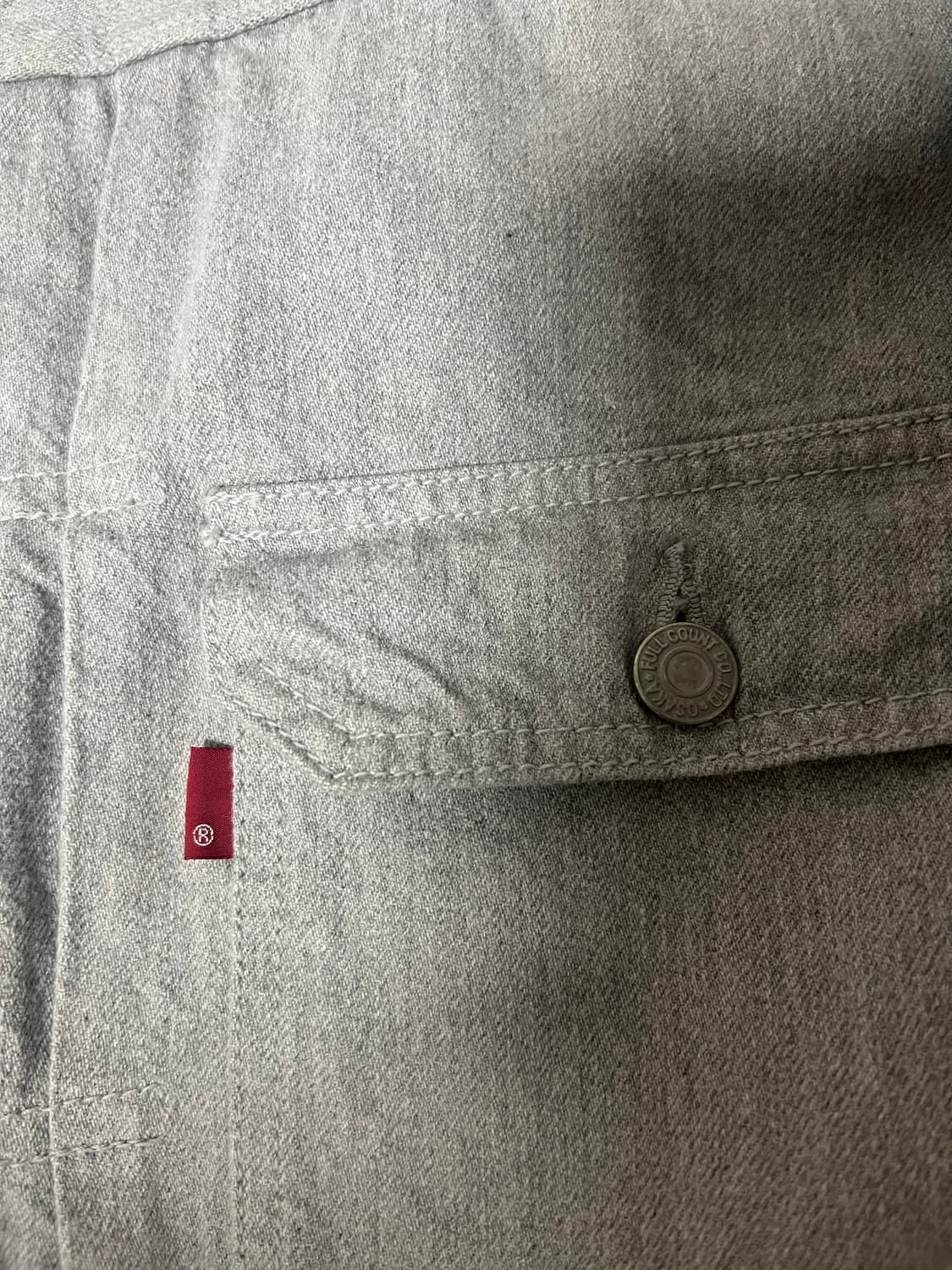 풀카운트 데님 2102 그레이 자켓 상품이미지6