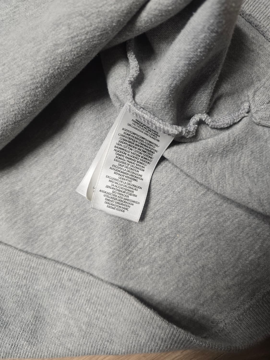 폴로 그레이 하프 짚업 니트 그레이xl 상품이미지4