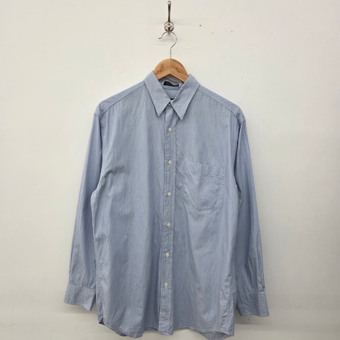 dkny 도나카란 블루 긴팔 셔츠 남S 상품이미지1