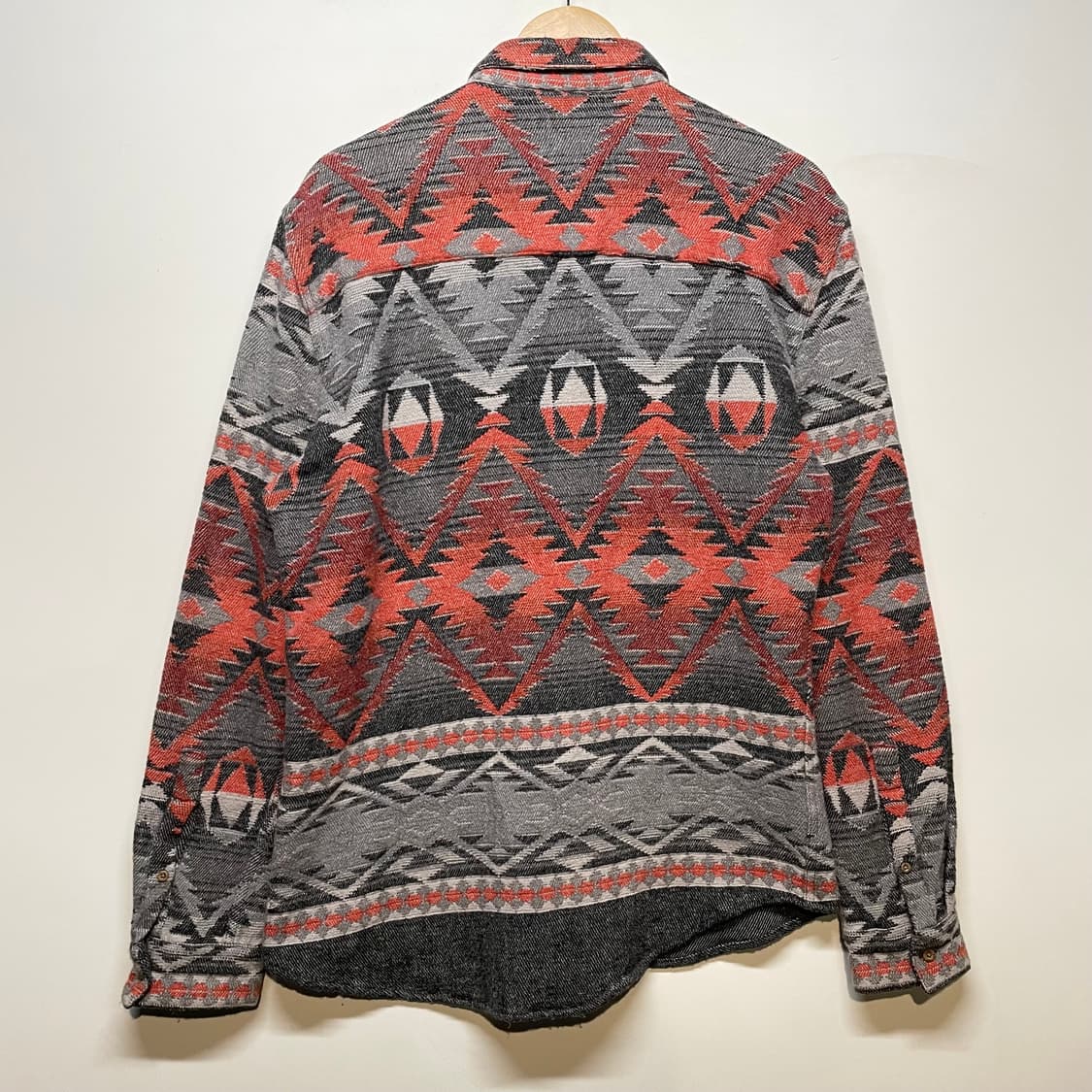 REVIEW 에스닉 패턴 플란넬 셔츠 상품이미지2