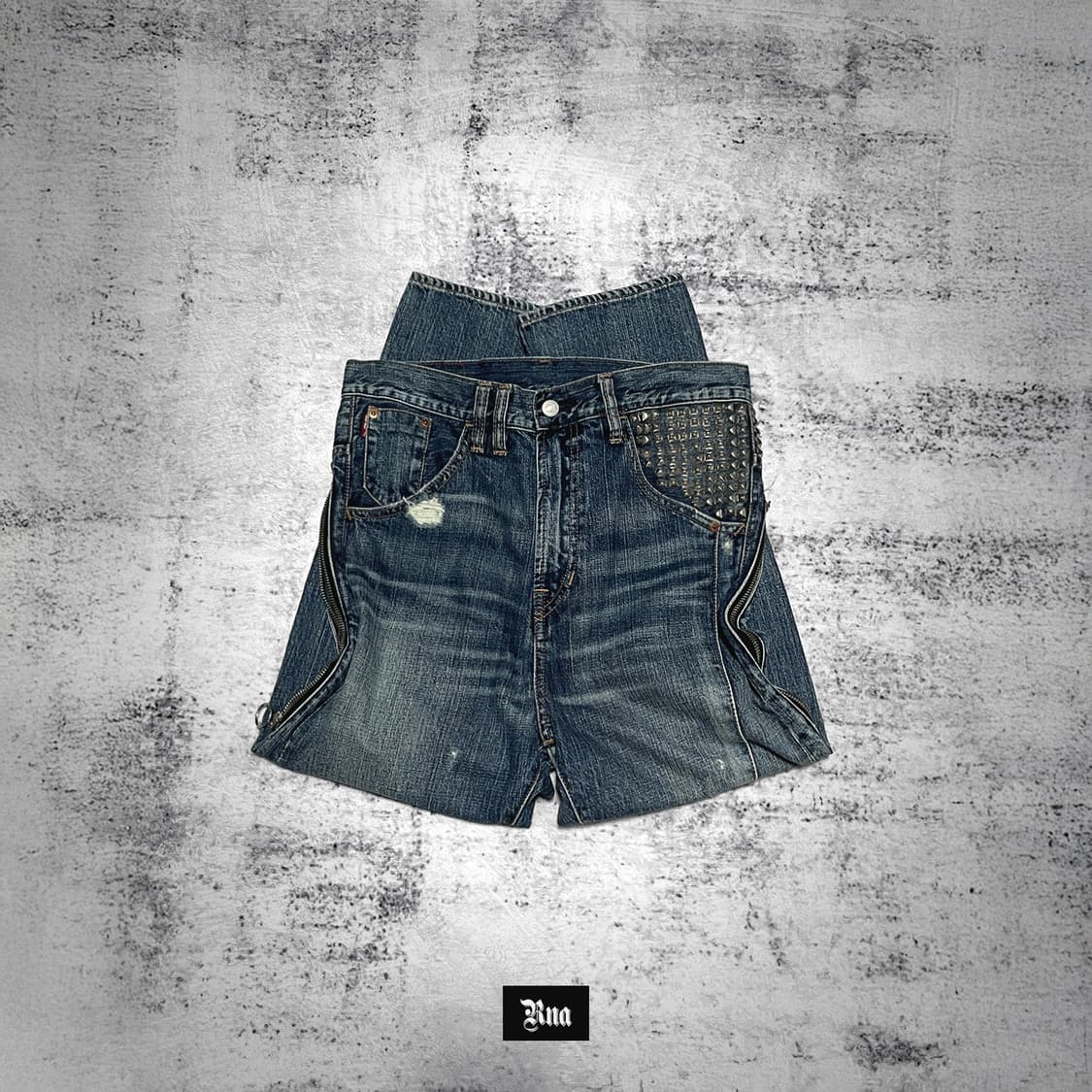 (RNA inc) 00s stud punk baggy 상품이미지1