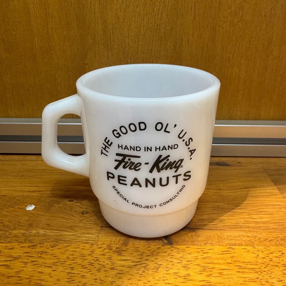 FIRE KING x PEANUTS Mug Cup (Charlie) 상품이미지2